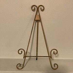 Gold Table Top Easel